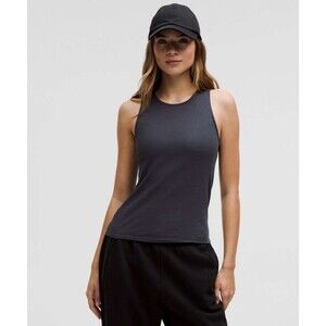 NWT Lululemon Sheer Cotton Ribbed Tank Top M